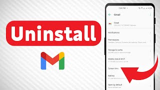 How to Uninstall Gmail App Updated [upl. by Aisenat799]