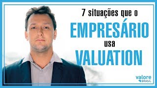 7 Situações que o Empresário usa Valuation [upl. by Noelyn]