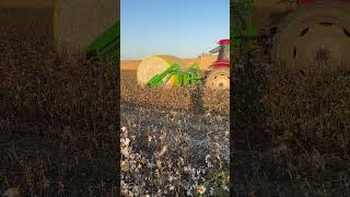 John Deere cotton pickercotton johndeere agriculturalmachinery automobile cottonindustry [upl. by Iila]