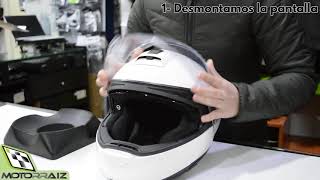 SOLUCIONES ¿Cómo se ajusta un PinLock de un casco de moto [upl. by Seth]