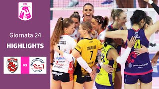 Cuneo  Scandicci  Highlights  24 Giornata Campionato 202223  Lega Volley Femminile [upl. by Sahpec]