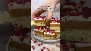 Raspberry amp White Chocolate Millionaire’s Shortbread [upl. by Glenna]