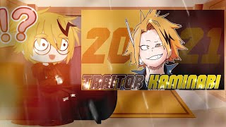 Denki Kaminari react to the traitor Traitor denki kaminari part 3  Original [upl. by Neerac]