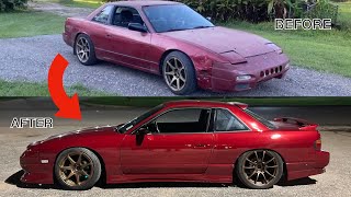 Building a s13 240sx in 10 minutes [upl. by Leia450]