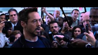 Iron Man 3 de Marvel  Escena Tony Stark reta a El Mandarín  HD [upl. by Ardnua]