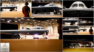 B2 Stealth Bomber Shows Off Night Ops at Whiteman AFB [upl. by Domineca]