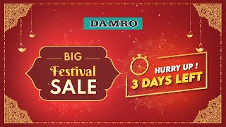 Hurry  Only 3 Days Left Damros Big Festival Sale Ends Soon [upl. by Jeffery31]