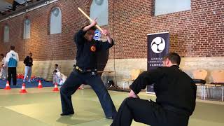 Demo Dag Van De Vrije Tijd 2018  Genbukan Chiryaku Dojo Belgium vzw HD [upl. by Anamuj]