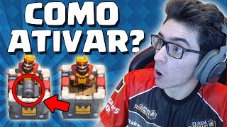 COMO ATIVAR A SUA PRÓPRIA TORRE DO REI DICA AVANÇADA NO CLASH ROYALE [upl. by Zeena]