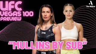 Melissa Mullins vs Klaudia Sygula Breakdown History Prediction  UFC Vegas 100  UK vs Poland [upl. by Nylirej]