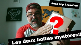 Jai reçu deux boîtes mystères Et on se fait un Road Trip à Québec l Yan Thériault VLOG 020 [upl. by Mozza]