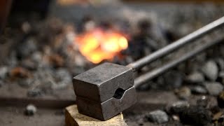 Blacksmithing  Making a spring swage 12mm round dies [upl. by Artemisa351]