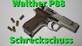 Walther P88 Schreckschusspistole [upl. by Araed215]