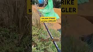 SAMBARAN YG BUAT NAGIH kalimantan mancing fishing casting [upl. by Trula]