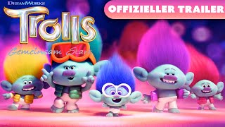 TROLLS – GEMEINSAM STARK  Offizieller Trailer 2 deutschgerman HD [upl. by Armbrecht]