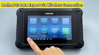 How to Export and Delete Data for OBDSTAR DC706 [upl. by Shir]