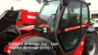 Chariot télescopique MANITOU 633 LS TURBO [upl. by Aja187]