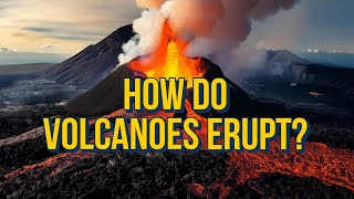 How Do Volcanoes Erupt The Science Behind Volcanic Eruptions [upl. by Emery]