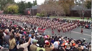 USC Trojan Marching Band  2017 Pasadena Rose Parade [upl. by Horodko]