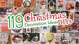 119 Diy Christmas Decoration Ideas 2024  Christmas Crafts Collection [upl. by Noied630]