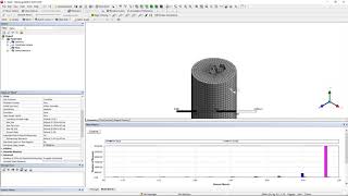 Mesh Quality Check Orthogonal Mesh Quality  Ansys [upl. by Song]