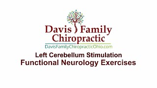 Functional Neurology Exercises  Left Cerebellum Stimulation [upl. by Isa224]