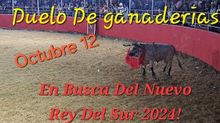 Duelo De Ganaderias en la Mejorada de ticul en busca del nuevo rey del sur oct12 2024 viralvideo [upl. by Keever]