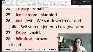 ENGLESKI 130 OSNOVNIH REČI SA PRIMERIMA  ENGLESKI ZA POČETNIKE  ENGLESKI NIVO A1 [upl. by Cappella152]