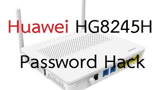 วิธีหา Password ของ Router Huawei HG8245H [upl. by Edina131]