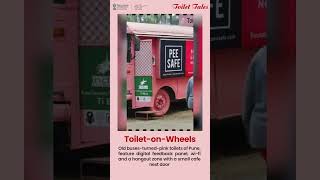 ToiletOnWheels in Pune Old buses transformed into clean safe and hygienic restrooms [upl. by Merlina]