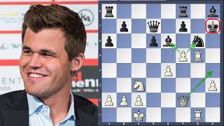 What A Game  Carlsen vs Svidler Biel GM Tournament 2018 [upl. by Kceb]