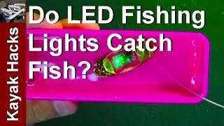 Do Flashing LED Fishing Lights Work The TEST [upl. by Ulani]