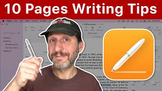 10 Tips For Writing In Pages [upl. by Brasca]