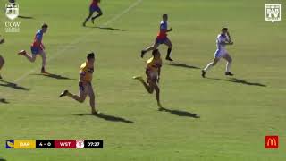 Tyrell Sloan Illawarra Steelers Dapto Canaries Rugby League [upl. by Nosac]