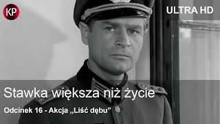 Stawka Większa Niż Życie 1968  4K  Odcinek 16  Kultowy Polski Serial  Hans Kloss  Za Darmo [upl. by Quenby]