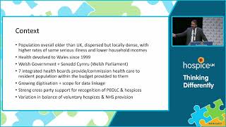 value based the new national programme for improving palliative and end of life care in Wales [upl. by Riker]