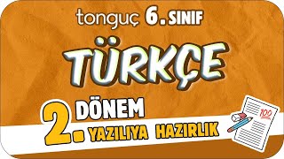 6Sınıf Türkçe 2Dönem 2Yazılıya Hazırlık 📑 2024 [upl. by Follmer]