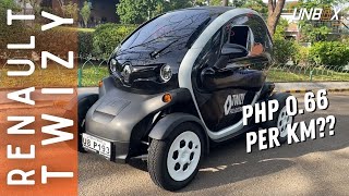 Renault Twizy First Drive TINY ELECTRIC CAR [upl. by Anih]