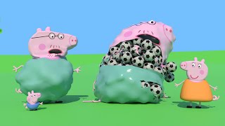 Daddy Pig dies over and over 🥓 NOT FOR kIDS V2 [upl. by Tarsus]