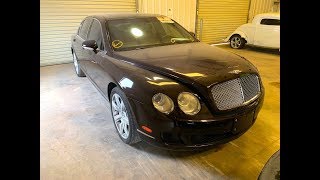 Copart Walk Around  Bentley Flying Spur 121118 [upl. by Toni]