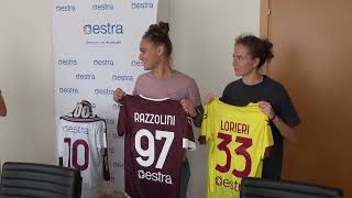 Estra e Arezzo Calcio Femminile una partnership all’insegna della sostenibilità e dell’inclusione [upl. by Hepzi]