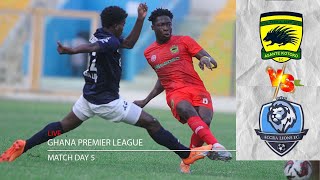 LIVE Asante Kotoko Vs Accra Lions GHANA PREMIER LEAGUE [upl. by Aisauqal]