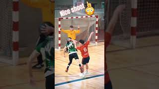 nicejump😱😱game changer ytshorts handball viralvideo shortsviraltips [upl. by Palestine]