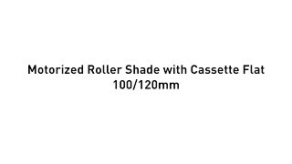 Installation  Motorized Roller Shade with Cassette Flat [upl. by Daniella829]