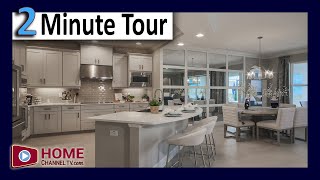 Luxury 4 Bedroom Ranch Home Tour in 2minutes  Interior Design and House Ideas [upl. by Bethanne]