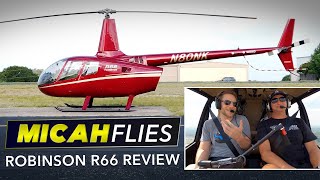 Robinson R66  Helicopter Flight Review [upl. by Binnie]