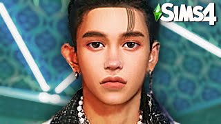 The Sims 4 CAS  NCT LUCAS  CC LINKS  DOWNLOAD  PYONGSIMS  엔시티  황욱희 [upl. by Refinaj]