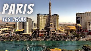 Our Stay at PARIS HOTEL in Las Vegas 🤩 Amazing room tour pools walkthrough [upl. by Brigitta]