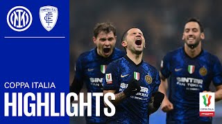 Sensi wins it in extra time 🥳⚫🔵 INTER 32 EMPOLI  HIGHLIGHTS  COPPA ITALIA 2122 [upl. by Alejandra716]