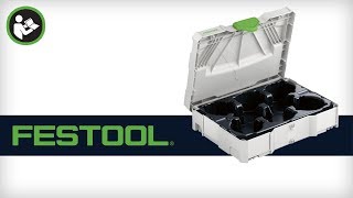 Festool Abrasives Systainer The Easiest Way to Organize Your Abrasives [upl. by Hafeetal]